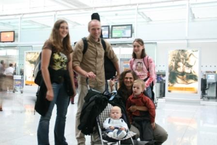 Abschied am FLughafen Mnchen